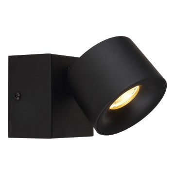 Globo - LED Stenski reflektor LED/6W/230V črna