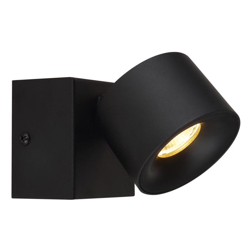Globo - LED Stenski reflektor LED/6W/230V črna