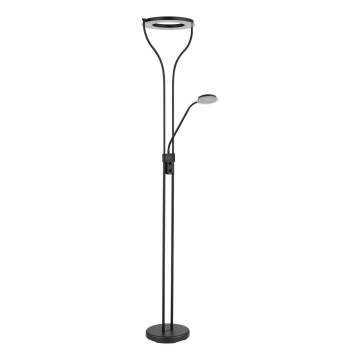Globo - LED stoječa svetilka z zatemnjevanjem LED/20W/230V + LED/4W 3000K črna