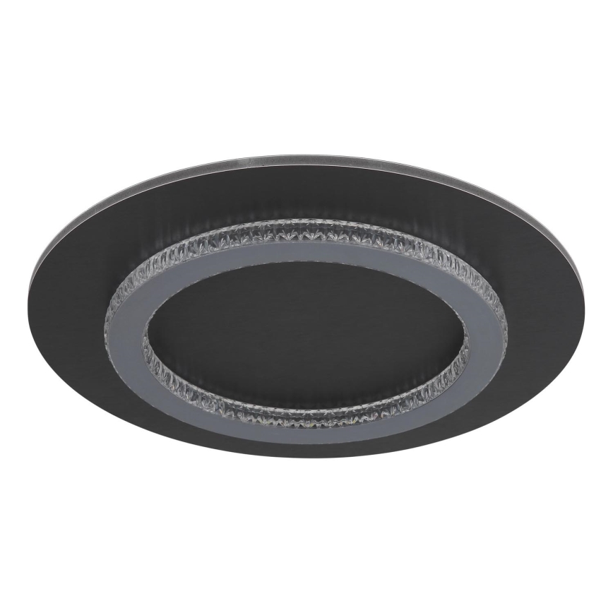 Globo - LED stropna svetilka, 24 W, 230 V, 3000/4000/6500 K, premer 35 cm, antracitna