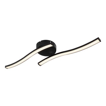 Globo - LED Stropna svetilka 2xLED/6W/230V črna