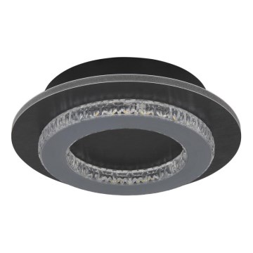Globo - LED stropna svetilka LED/12W/230V 3000/4000/6500K premer 20 cm antracitna
