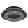Globo - LED stropna svetilka LED/12W/230V 3000/4000/6500K premer 20 cm antracitna