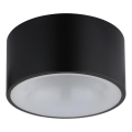Globo - LED stropna svetilka LED/12W/230V 3000K Ø 15 cm črna