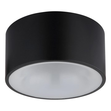 Globo - LED stropna svetilka LED/12W/230V 3000K Ø 15 cm črna