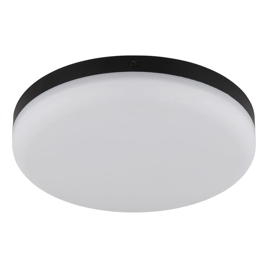 Globo - LED Stropna svetilka LED/12W/230V 4000K pr. 22 cm črna
