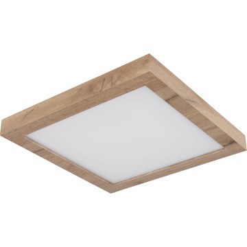 Globo - LED Stropna svetilka LED/16W/230V rjava