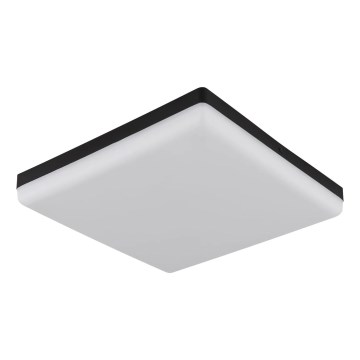 Globo - LED Stropna svetilka LED/18W/230V 4000K 30x30 cm črna