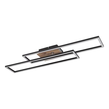 Globo - LED Stropna svetilka LED/30W/230V 3000K 60x80 cm črna