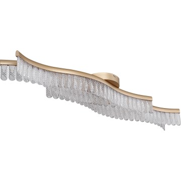 Globo - LED Stropna svetilka LED/35W/230V 3200K 18x108 cm zlata