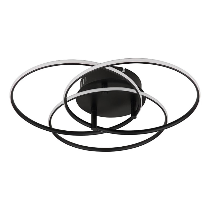 Globo - LED Stropna svetilka LED/40W/230V 4000K pr. 45,6 cm črna