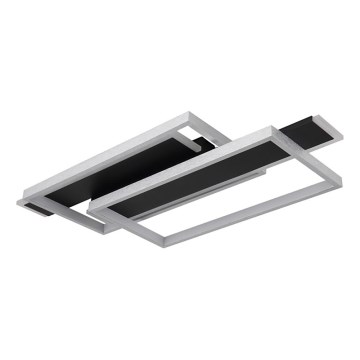 Globo - LED Stropna svetilka LED/40W/230V 62x27 cm mat krom/črna