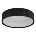 Globo - LED stropna svetilka LED/45W/230V 2700/4000/6000K Ø 46 cm črna