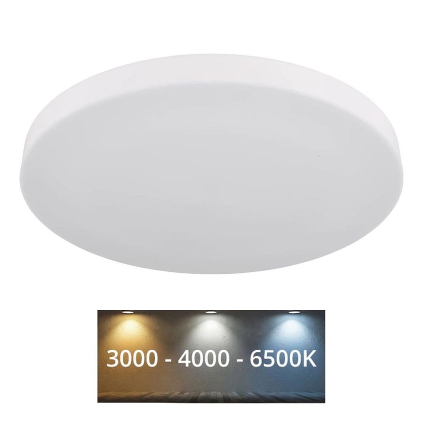 Globo - LED Stropna svetilka LED/50W/230V 3000K/4000K/6500K pr. 50 cm bela