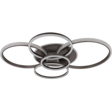 Globo - LED Stropna svetilka LED/70W/230V 3000K 88x110 cm antracit