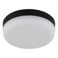 Globo - LED Stropna svetilka LED/8W/230V 4000K pr. 12 cm črna