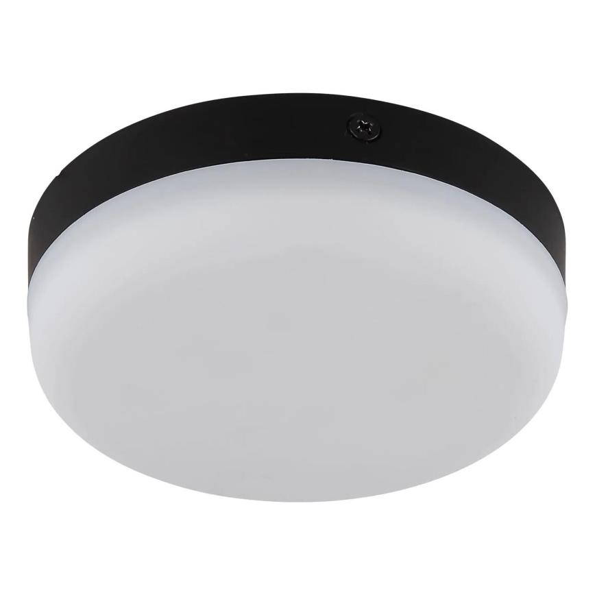 Globo - LED Stropna svetilka LED/8W/230V 4000K pr. 12 cm črna