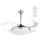 Globo - LED Stropni ventilator z daljinskim upravljalnikom LED/36W/230V