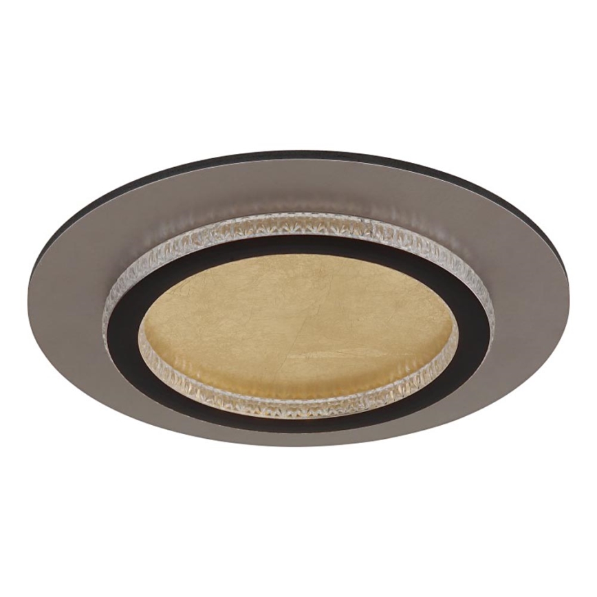 Globo - LED stropno svetilo LED/24W/230V 3000/4000/6500K, premer 35 cm, črno