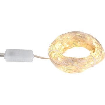 Globo - LED Trak 100xLED/0,06W/5V 10 m 8 funkcij