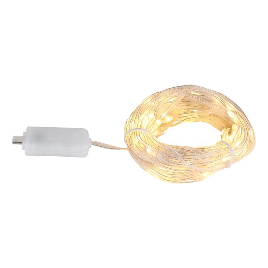 Globo - LED trak 100xLED/0,06W/5V 10 m 8 funkcij