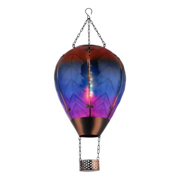 Globo - LED Viseča solarna dekoracija 24xLED/0,2W/3V IP44 leteči balon