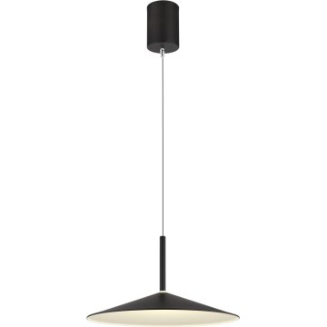 Globo - LED viseča svetilka na jekleni vrvi LED/18W/230V 4000K črna
