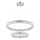 Globo - LED viseči lestenec na kablu z možnostjo zatemnitve LED/72W/230V 2700-6000K, prozorno steklo + daljinski upravljalnik