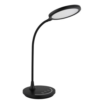 Globo - LED Zatemnitvena fleksibilna namizna svetilka na dotik LED/12W/230V 3000/4000/6500K CRI 90 črna