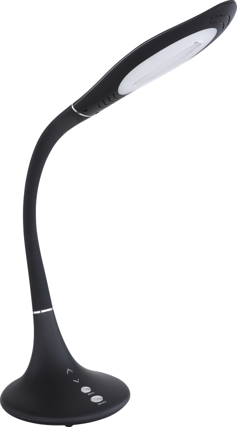 Globo - LED Zatemnitvena na dotik fleksibilna namizna svetilka LED/9W/230V 3000/4500/6500K črna