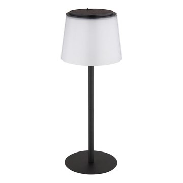 Globo - LED zatemnitvena na dotik za zunanjo uporabo, namizna svetilka LED/1,8W/5V IP44 1800 mAh črna/bela