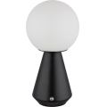 Globo - LED Zatemnitvena na dotik zunanja namizna svetilka LED/1,5W/5V 3000/4500/6500K 1800 mAh IP41 črna