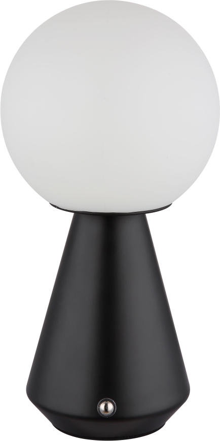 Globo - LED Zatemnitvena na dotik zunanja namizna svetilka LED/1,5W/5V 3000/4500/6500K 1800 mAh IP41 črna