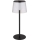 Globo - LED Zatemnitvena na dotik zunanja namizna svetilka LED/1,8W/5V IP44 1800 mAh črna/prozorna