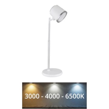 Globo - LED Zatemnitvena namizna svetilka na dotik 4v1 LED/6W/3,7V 3000K/4000K/6500K 1500 mAh USB bela