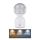 Globo - LED Zatemnitvena namizna svetilka na dotik LED/2,5W/3,7V 2700/4000/65000K 1800 mAh USB bela
