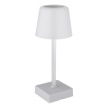 Globo - LED Zatemnitvena namizna svetilka na dotik LED/2W/5V 3000/4500/6500K 800 mAh srebrna