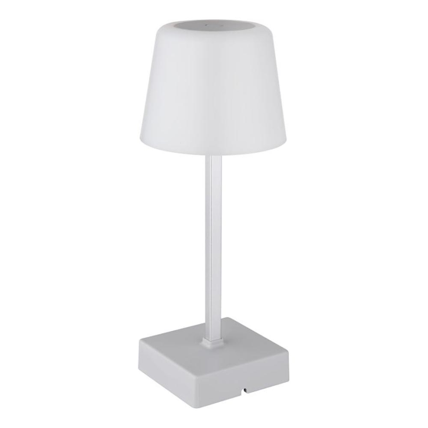 Globo - LED Zatemnitvena namizna svetilka na dotik LED/2W/5V 3000/4500/6500K 800 mAh srebrna