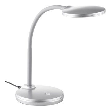 Globo - LED Zatemnitvena namizna svetilka na dotik LED/4W/230V srebrna