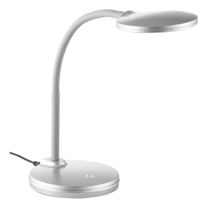 Globo - LED Zatemnitvena namizna svetilka na dotik LED/4W/230V srebrna