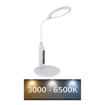 Globo - LED Zatemnitvena namizna svetilka na dotik LED/9W/230V 3000/4000/6500K siv