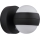 Globo - LED Zatemnitvena polnilna na dotik stenska svetilka LED/1,4W/5V 1800 mAh črna