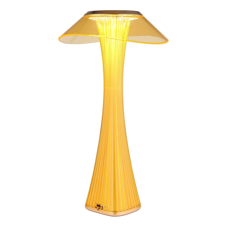 Globo - LED Zatemnitvena polnilna namizna svetilka LED/2,5W/3,7V 1200mAh 2700K/4500K/6500K zlata
