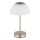 Globo - LED Zatemnitvena polnilna namizna svetilka LED/2,5W/5V 1800mAh 2700K/4000K/6500K mat krom