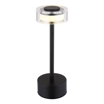 Globo - LED Zatemnitvena polnilna namizna svetilka na dotik LED/2,5W/3,7V 2700/4000/6500K 1800mAh črna