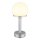 Globo - LED Zatemnitvena polnilna namizna svetilka na dotik LED/2,5W/5V 1800mAh 2800K srebrna