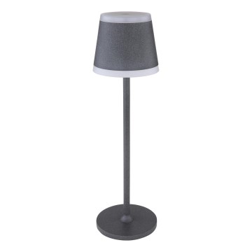 Globo - LED Zatemnitvena polnilna namizna svetilka na dotik LED/4,6W/3,7V 3000K 1800mAh siva IP54