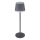 Globo - LED Zatemnitvena polnilna namizna svetilka na dotik LED/4,6W/3,7V 3000K 1800mAh siva IP54