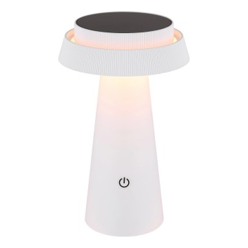 Globo - LED Zatemnitvena solarna svetilka na dotik LED/4W/3,7W IP54 bela
