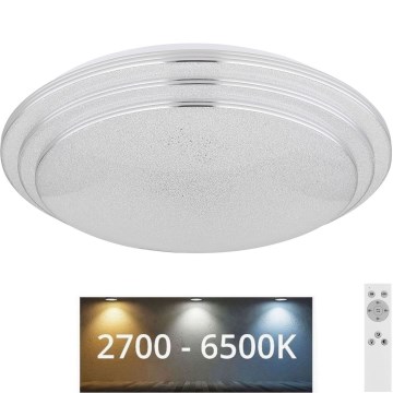 Globo - LED Zatemnitvena stropna svetilka LED/18W/230V pr. 40 cm 2700-6500K + Daljinski upravljalnik